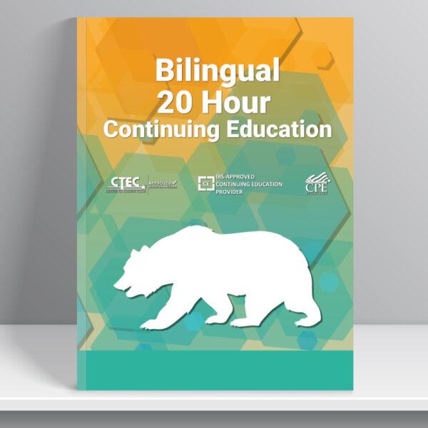 Bilingual CTEC 20 Hour Continuing Education